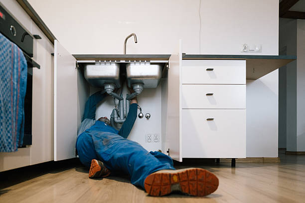 Professional Drain Cleaning technician working in Glasgow, MT